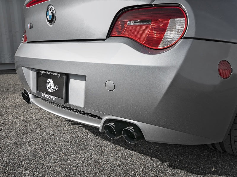 Échappement Cat-Back aFe MACH Force-Xp 2-1/2 po 304 SS avec embouts noirs 05-08 BMW Z4 M Coupé (E86) L6 3,2 L