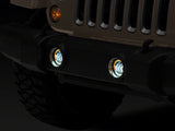 Raxiom 07-18 Jeep Wrangler JK Axial Series 4-In LED Devil Eyes Fog Lights w/ Halo