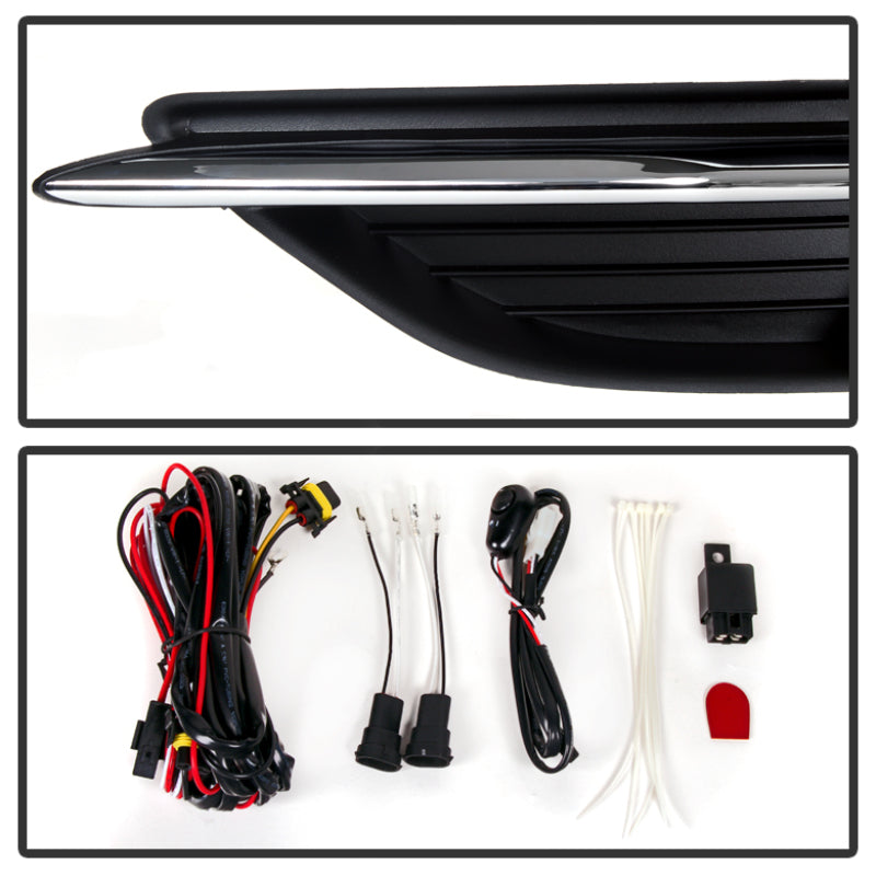 Feu antibrouillard OEM Spyder Chrysler 200 2011-2014 avec interrupteur universel - Transparent FL-C20011-C