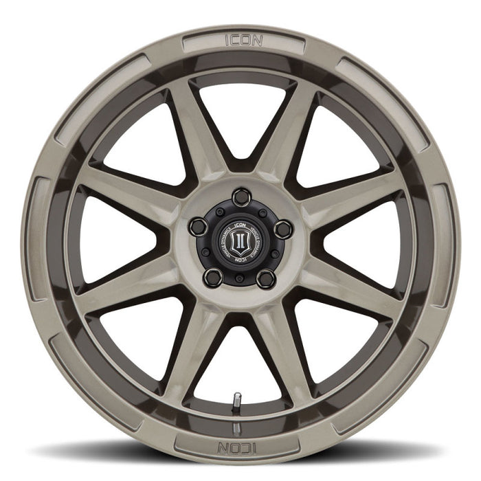 ICON Bandit 20x10 6x135 -24mm Offset 4.5in BS Gloss Bronze Wheel