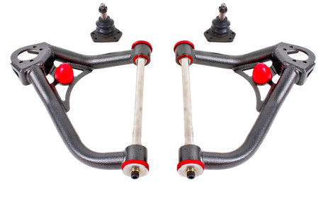 BMR 67-69 1st Gen F-Body Non-Adj. Upper A-Arms (Polyurethane) - Black Hammertone BMR Suspension