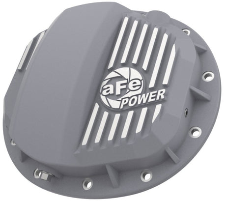 Couvercle de différentiel arrière aFe Pro Series GMCH 9.5 brut avec ailettes usinées 19-20 GM Silverado/Sierra 1500