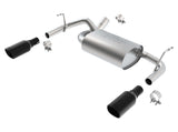 Borla 12-16 Jeep Wrangler 3.6AT/MT 4WD 2+4DR S/SQ/RL/AC SR 2.5in, 2in Tip 3.5 sqx8 Noir Chrome