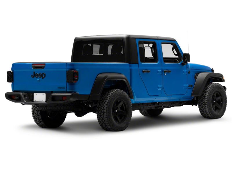 Feux arrière à LED Raxiom 20-23 Jeep Gladiator JT Axial Series - Boîtier noir (lentille fumée)
