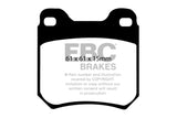Plaquettes de frein arrière EBC 98 Saab 9-3 2.0 Turbo Yellowstuff
