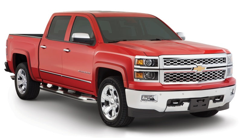 Élargisseurs de benne Bushwacker 15-18 Chevy Silverado 2500 HD Fleetside de style OE, 4 pièces, 78,8/97,8 po - Noir