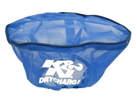 Filtre à air K&amp;N pour chargeur à sec droit ovale bleu Yamaha WRB650/WB700/WRB700/WRA700
