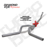 KIT Diamond Eye 4 po TB MFLR TUYAU DE RÉPARATION DOUBLE AL : 94-02 DODGE CUMMINS 5,9 L