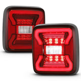 Feux arrière à LED ANZO 18-19 Jeep Wrangler JL Noir
