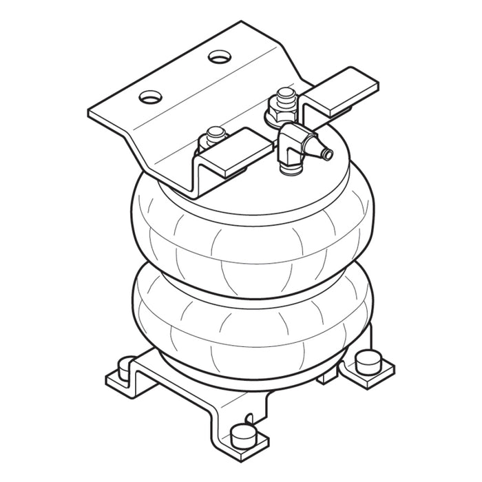 Kit de ressorts pneumatiques Firestone Ride-Rite arrière 75-96 Chevrolet P30 RWD (W217602080)