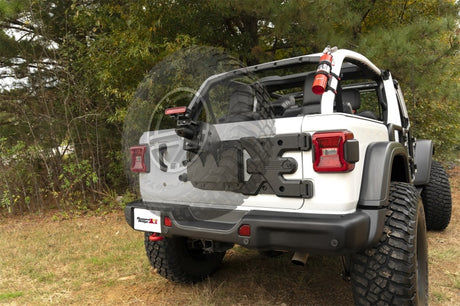 Support de roue pour porte-pneus Rugged Ridge Spartacus HD 18-20 Jeep Wrangler JL