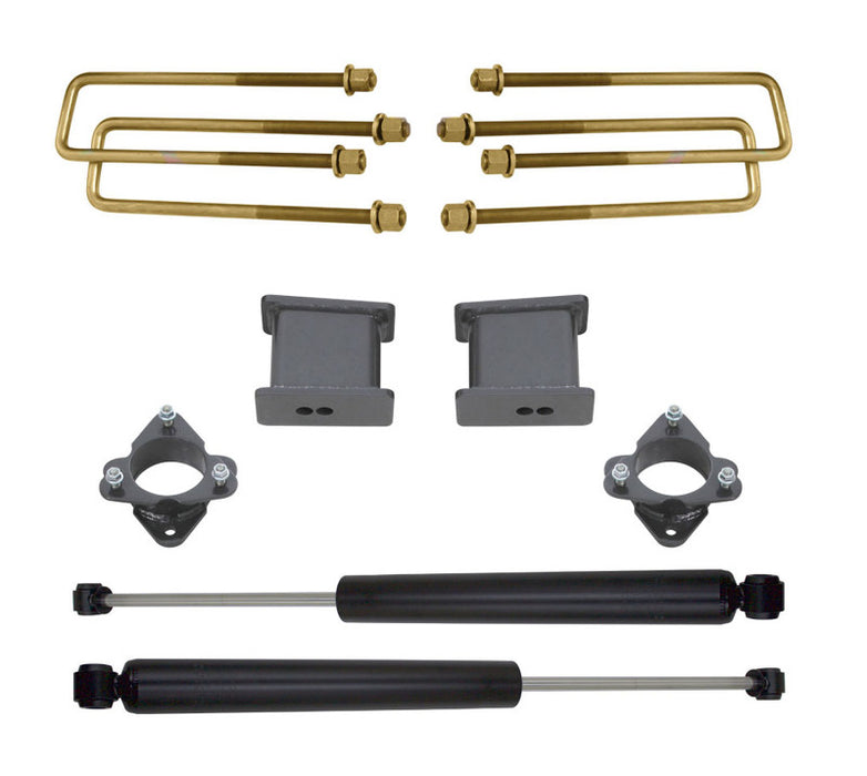 Kit de levage arrière de 3 pouces pour GM C1500 2WD MaxTrac 16-18 avec suspension en acier estampé/aluminium