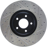 Rotors avant droit rainurés et percés StopTech 07-09 Mazda 3