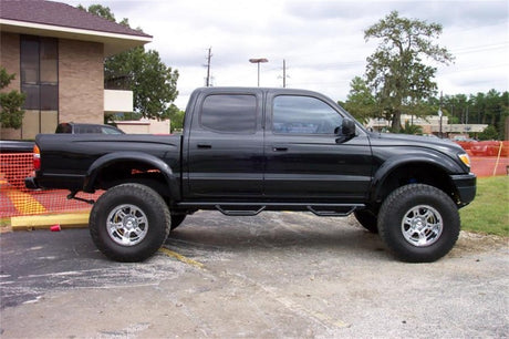 N-Fab Nerf Step 01-04 Toyota Tacoma Double Cab 5 pieds - Noir brillant - W2W - 3 pouces