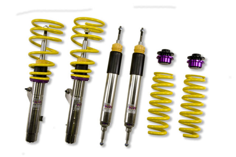 Kit combinés filetés KW V3 BMW Série 1 E81/E82/E87 (181/182/187) Hatchback / Coupé (tous moteurs)