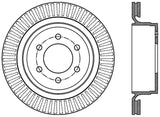 StopTech 12-14 Ford F-150 w/ 6 Lug Rear Left Slotted Sport Cryo Brake Rotor