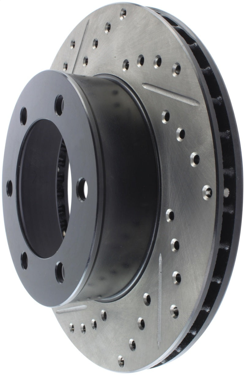 Rotor avant droit rainuré et percé StopTech pour Toyota Tacoma 95-03 (6 écrous) / 96-00 4Runner