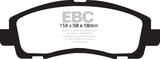 Plaquettes de frein avant extra-robustes EBC 05-14 Honda Ridgeline 3.5