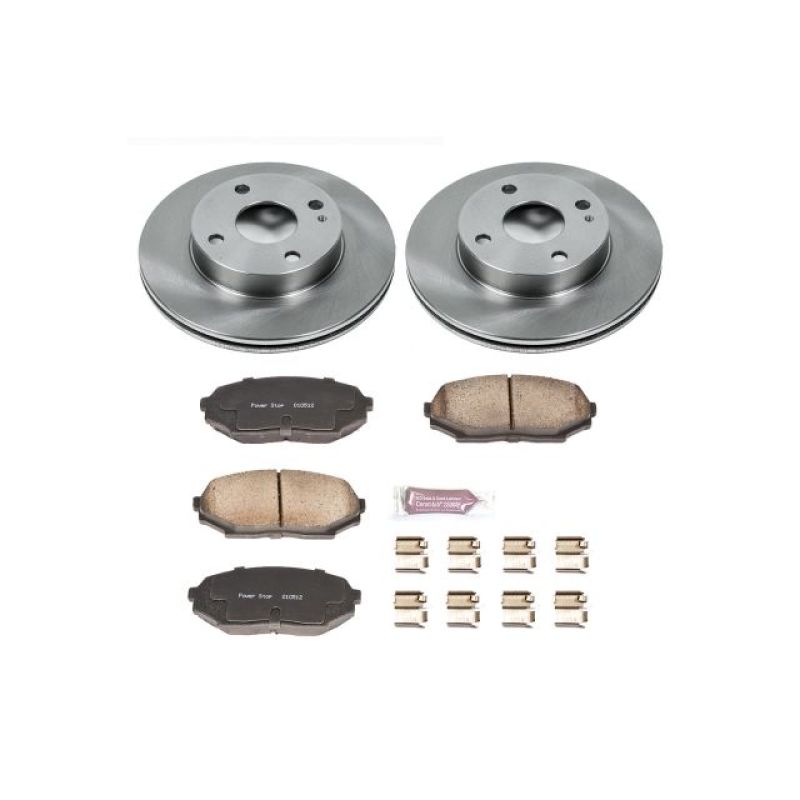 Kit de freins avant Power Stop Autospecialty pour Mazda Miata 90-93