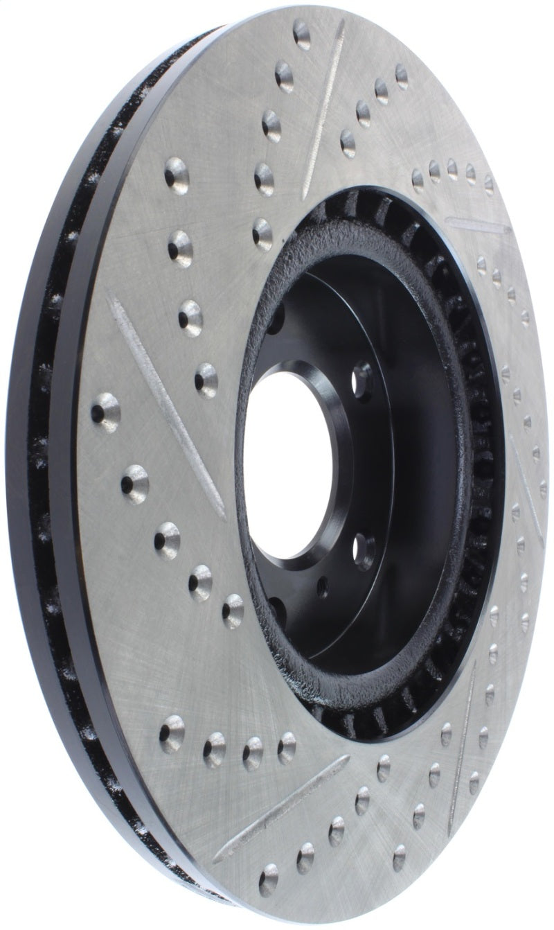 Disque de frein avant gauche rainuré et percé StopTech 1/02-05 Infiniti G35 (disque en alliage) / 6/02-05 Nissan 350Z