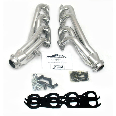 JBA 96-00 GM Truck 7.4L Vortec w/o A.I.R. 1-3/4in Primary Silver Ctd Cat4Ward Header