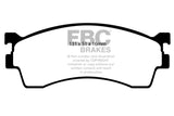 EBC 01-04 Mazda Protege 2.0 (tambours arrière) Plaquettes de frein avant Greenstuff