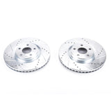 Disques de frein avant Power Stop 15-19 Ford Edge Evolution percés et fendus - Paire