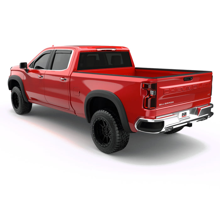 Élargisseurs d'ailes EGR 2019+ pour Chevy Silverado 1500 au look robuste - Ensemble