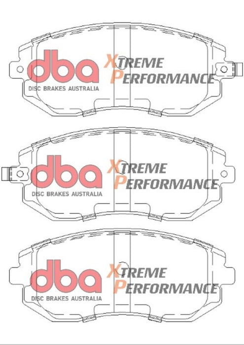 Plaquettes de frein avant DBA 03-05 Subaru WRX / 08 Subaru WRX XP650