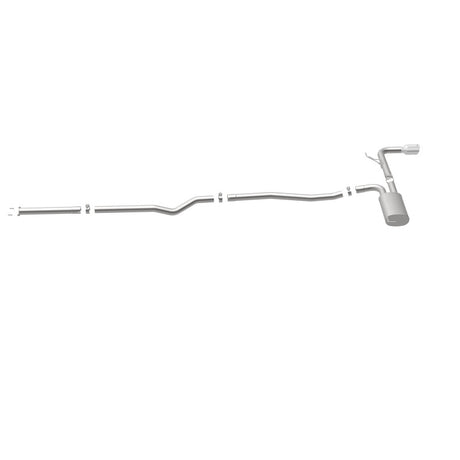 Catback MagnaFlow, SS, 2,5 po, Street, passage simple en ligne droite. Embout poli de 4 po, Ford Fusion 2,5 L 2015