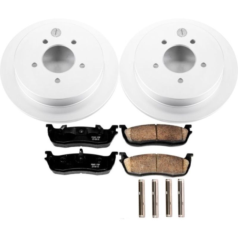 Kit de freins arrière Power Stop 97-00 Ford Expedition Z17 Evolution Geomet avec revêtement