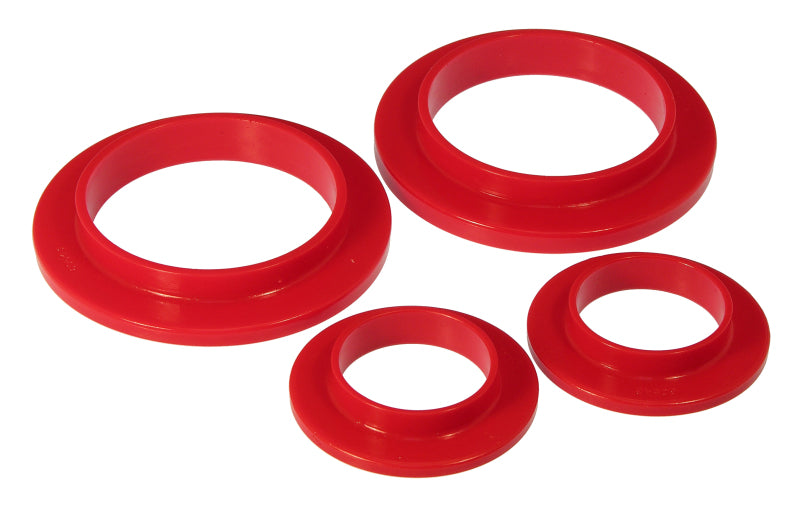 Isolateur de ressort hélicoïdal arrière Prothane 79-04 pour Ford Mustang - Rouge