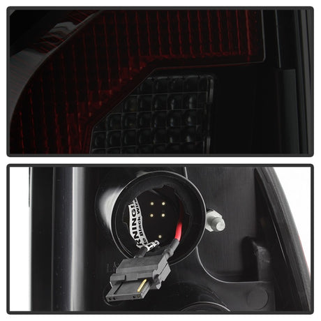 Feux arrière à LED Spyder 05-15 Toyota Tacoma (non compatibles avec les LED d'origine) - Fumé ALT-YD-TT05V2-LB-BSM