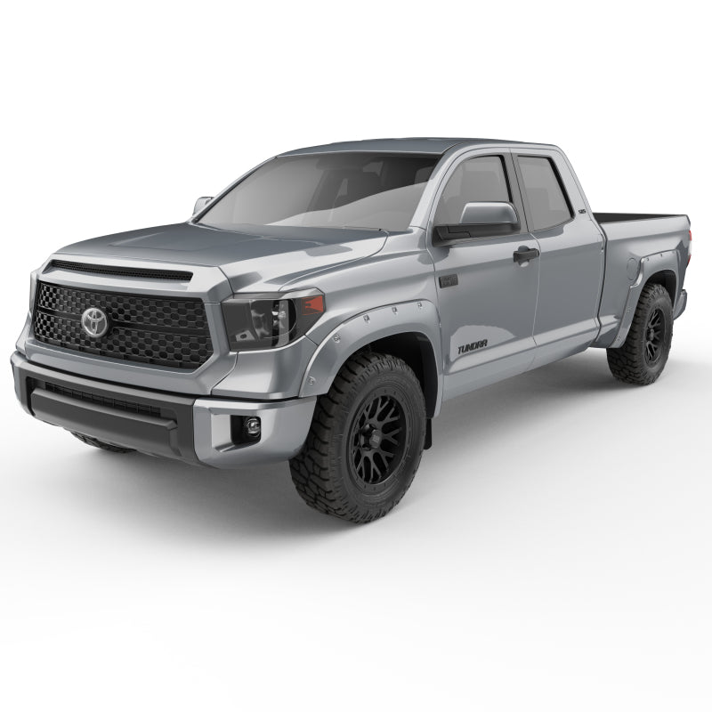 EGR 14+ Toyota Tundra Bolt-On Look Color Match Fender Flares - Set - Silver Sky