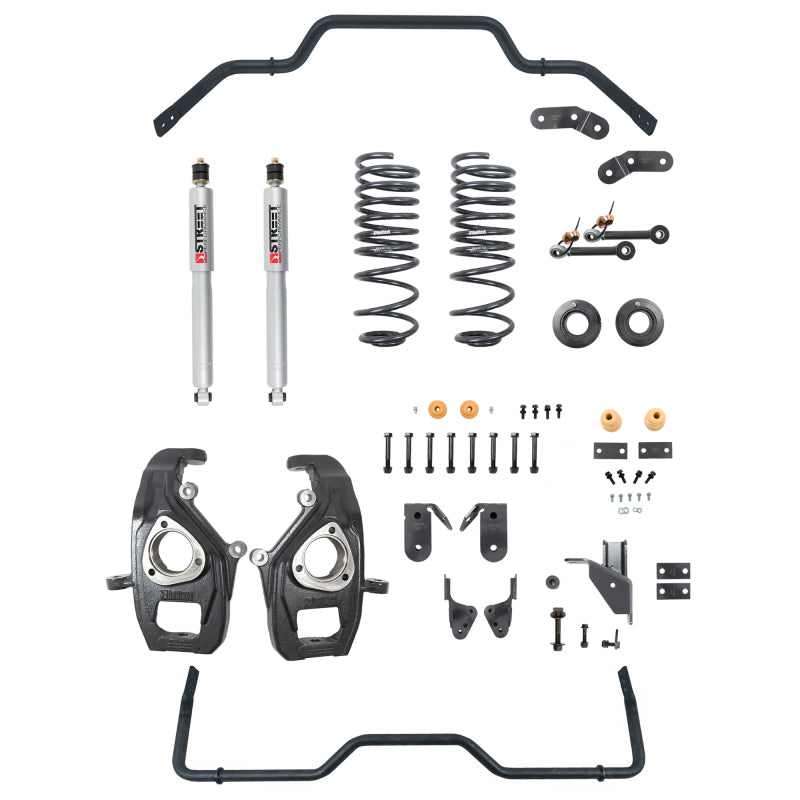 Kit d'abaissement Belltech 2019+ Ram 1500 2WD/4WD avec amortisseurs Street Performance