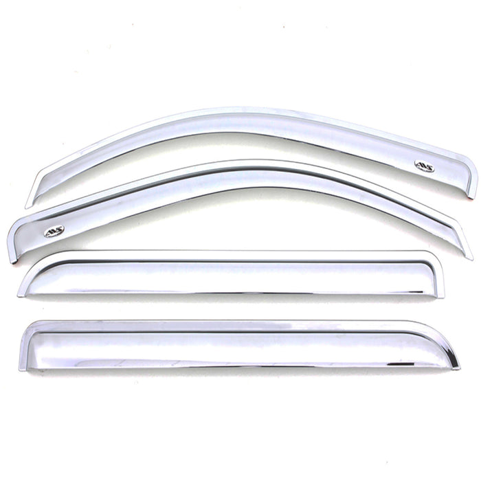 Déflecteur de vitre latérale AVS 19-20 Ram 1500 Extended Pickup Ventvisor - 4 pièces - Chrome