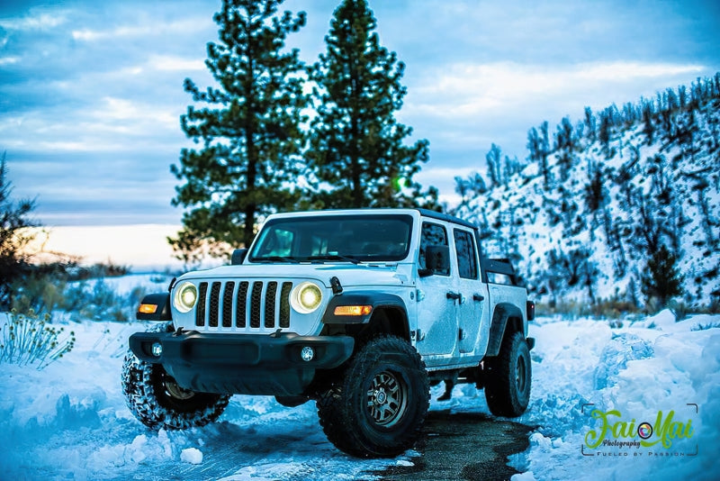 Phares projecteurs Oracle Jeep JL/Gladiator JT Oculus Bi-LED - Interrupteur ambre/blanc VOIR LA GARANTIE