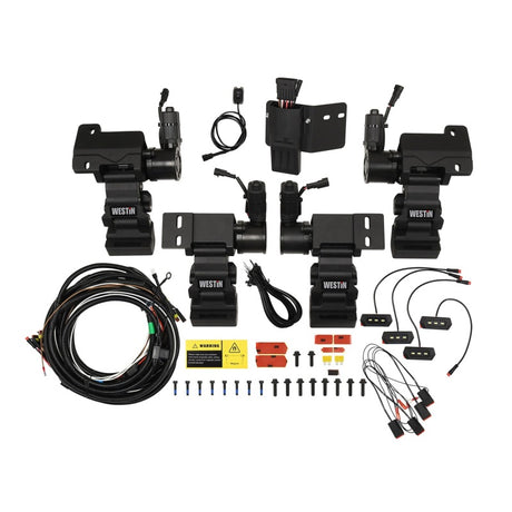 Marchepieds Westin 05-23 Toyota Tacoma Double Cab Pro-e - Tex. Blk