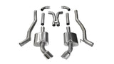Corsa 10-15 Chevrolet Camaro SS 6,2 L V8 Manuel Poli Xtreme Cat-Back 3 pouces
