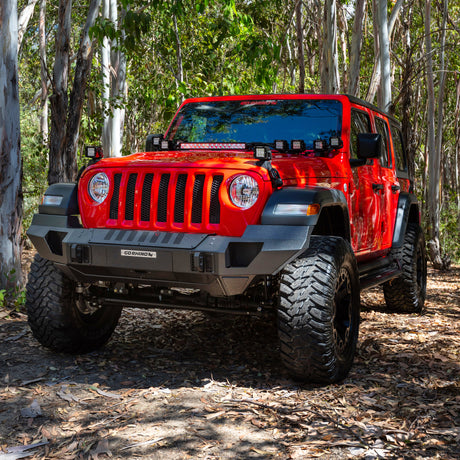 Pare-chocs avant pleine largeur Go Rhino 07-20 Jeep Wrangler JL/JLU/JK/JKU/Gladiator JT Trailline