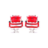 Étriers avant rouges Power Stop 08-16 Buick Enclave avec supports - Paire