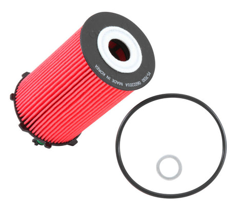 Filtre à huile K&amp;N pour Hyundai/Kia V6 12-15 Azera/Sedona/10-15 Santa Fe/14-15 Cadenza