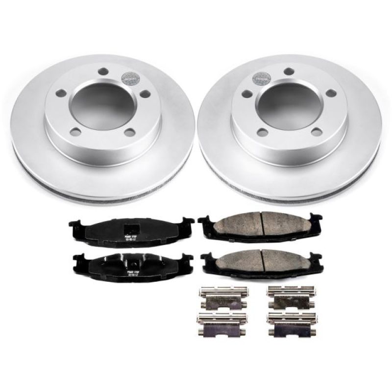 Kit de freins avant Power Stop 94-96 Ford Bronco Z17 Evolution Geomet avec revêtement