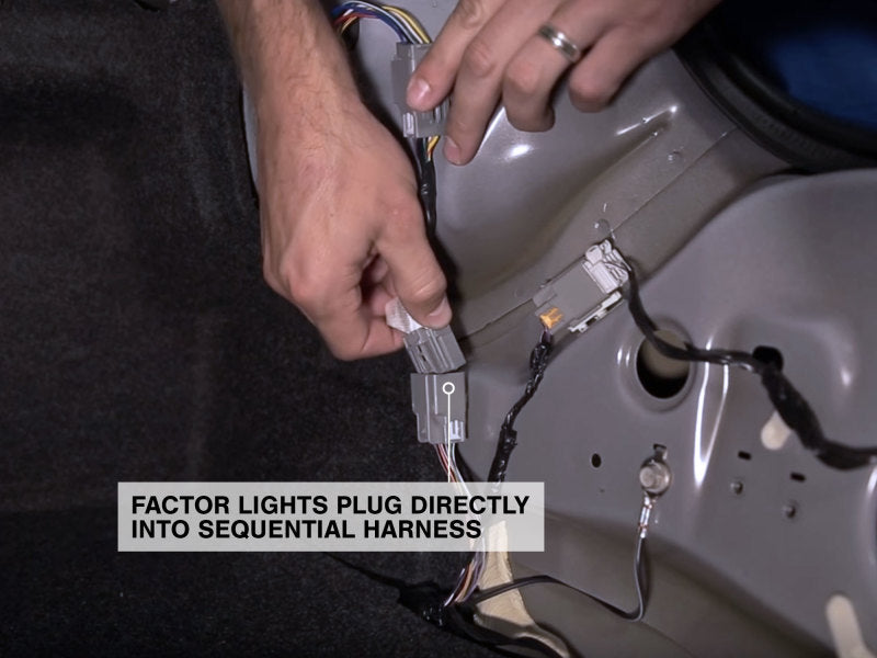 Séquenceur de feux arrière Raxiom 10-22 pour Ford Mustang (Plug-and-Play)