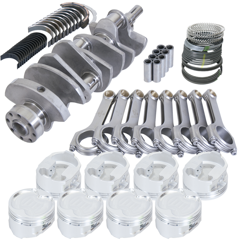 Kit d'assemblage rotatif de culasses à 4 soupapes Eagle Ford 4,6 L avec poutre en H de 5,933 po - alésage de + 0,020