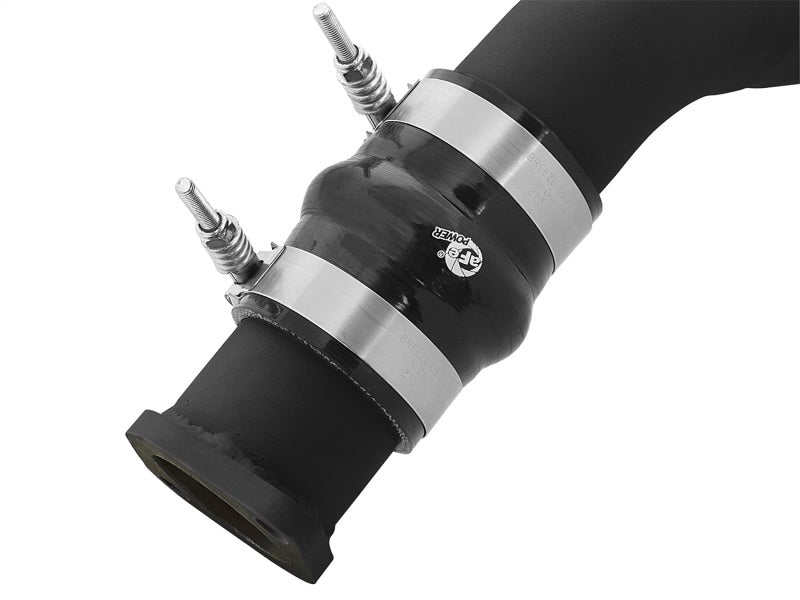 Tube côté chaud de refroidisseur intermédiaire aFe Bladerunner 3 pouces pour Nissan Titan XD V8 5.0L (td) 16-17