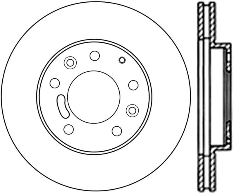 Rotor de frein CryoStop Centric Mazda Premium