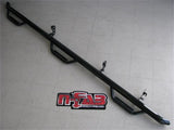 N-Fab Nerf Step 15-17 GMC - Chevy Canyon/Colorado Crew Cab 5 pieds - Noir brillant - Accès au lit - 3 pouces