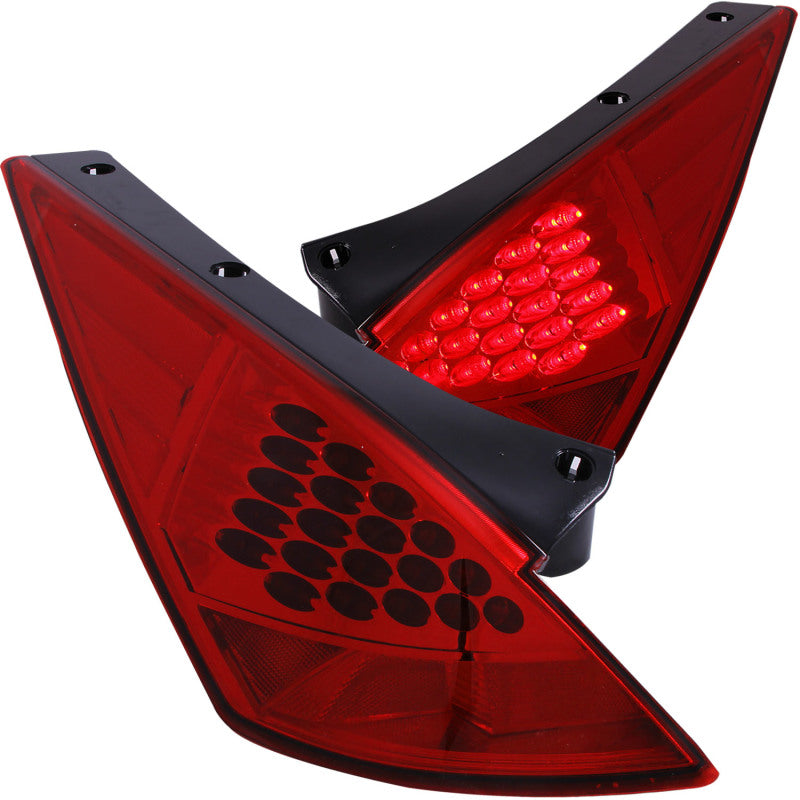 ANZO 2003-2005 Nissan 350Z Feux arrière à LED Rouge