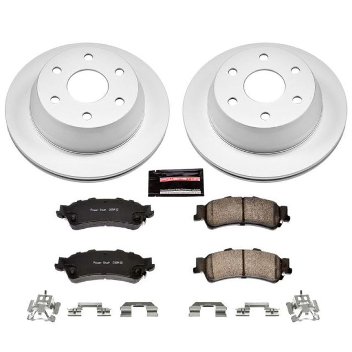 Kit de freins arrière Power Stop 03-05 Chevrolet Astro Z17 Evolution Geomet avec revêtement